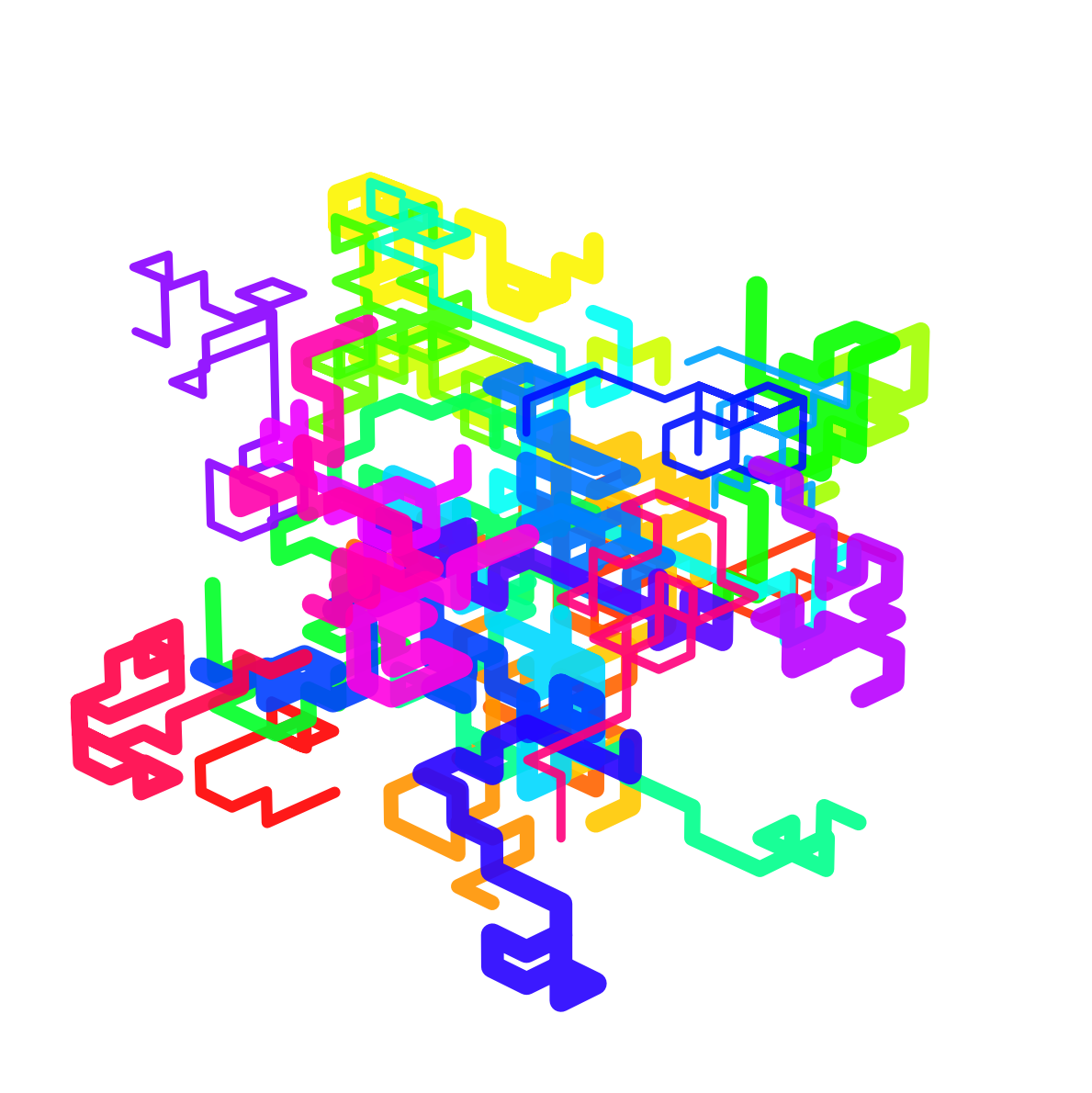0004 (Algorithm art), Digital (Python)
