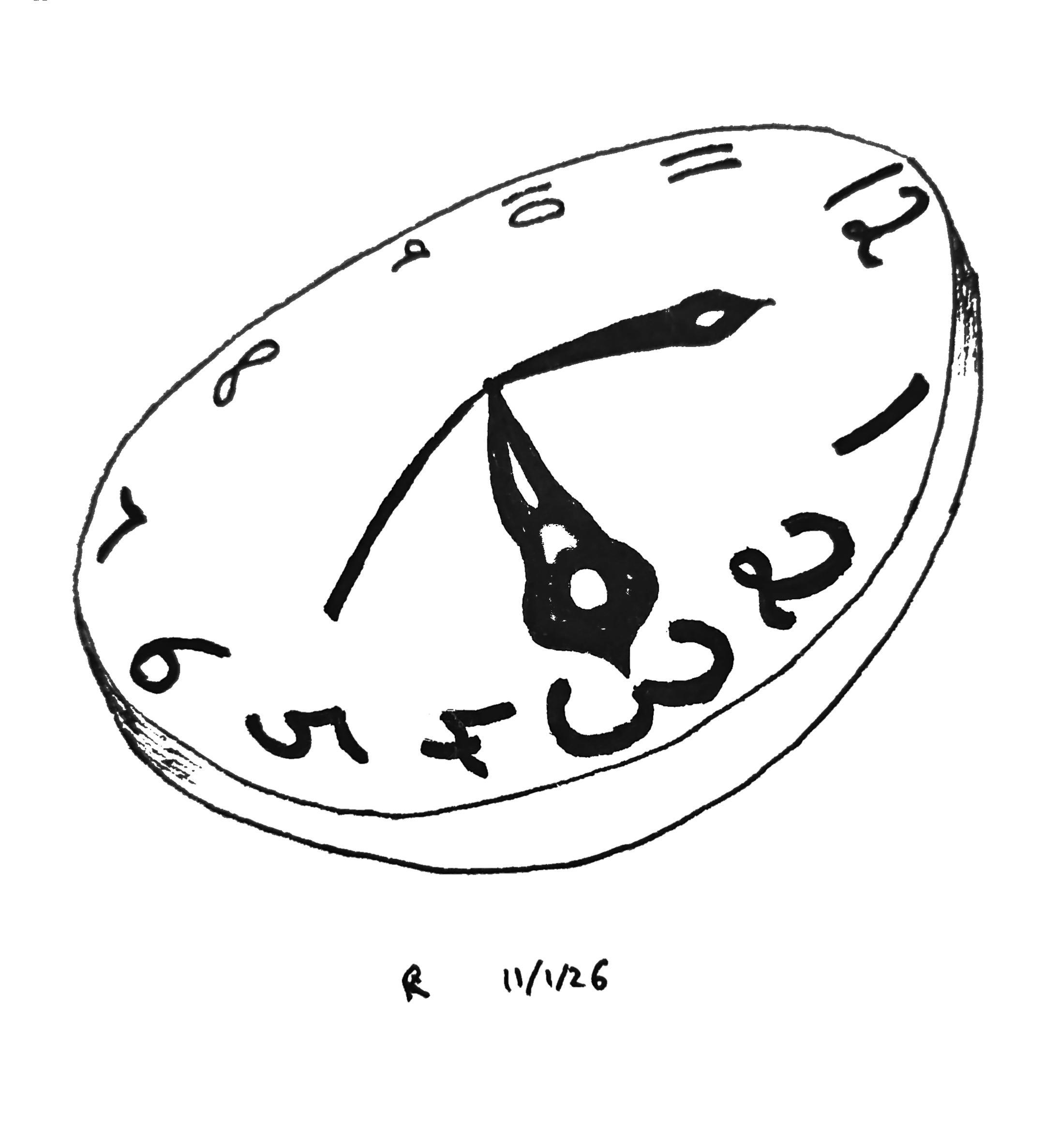 Around the clock, Pen
