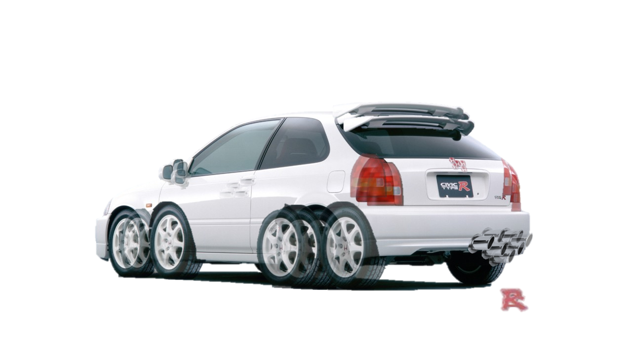Glitch car, Digital (PowerPoint)