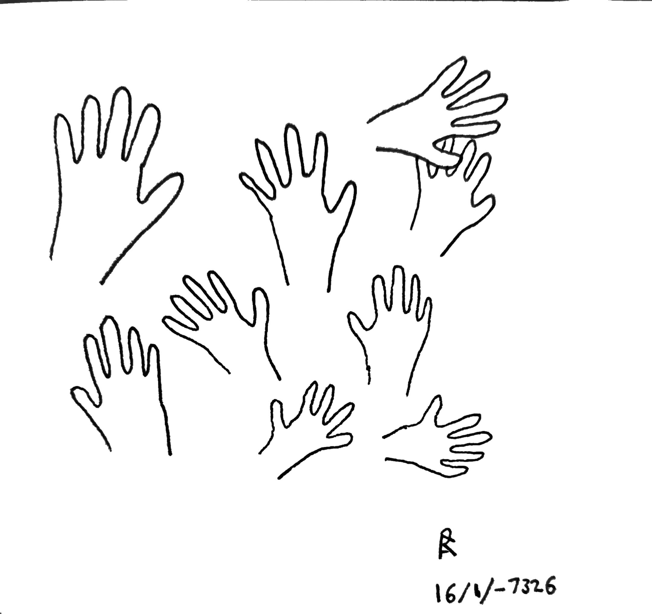 Hands sketch - 16/01/2026, Pen