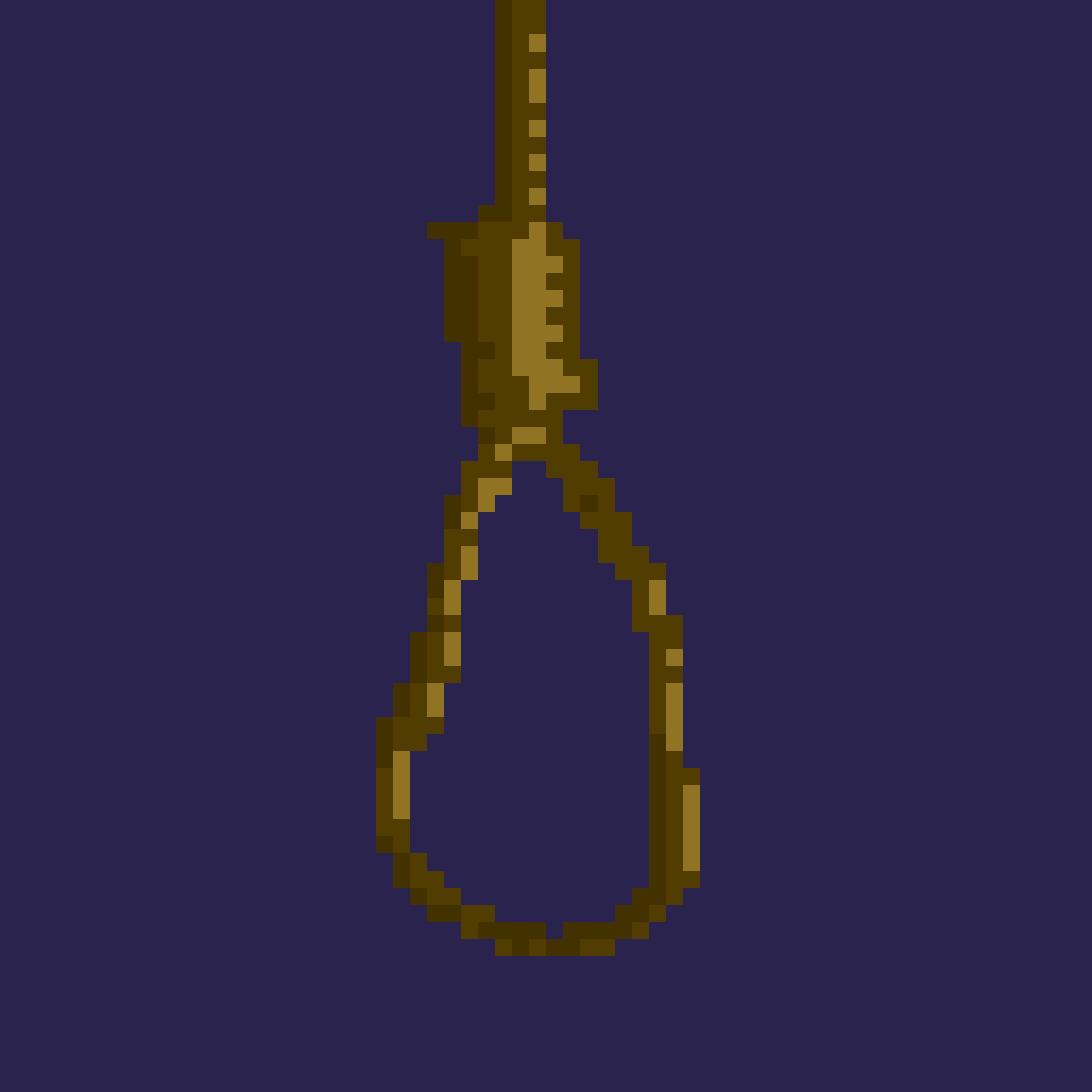 The noose (pixel art), Digital (Krita)