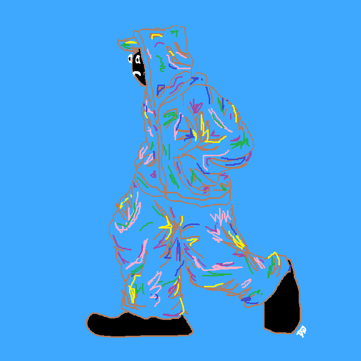 Walk it off, Digital (Paint)